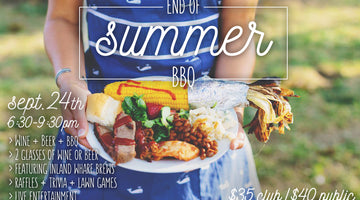 Join us for our End of Summer BBQ!