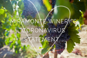 MIRAMONTE'S CORONAVIRUS STATEMENT: