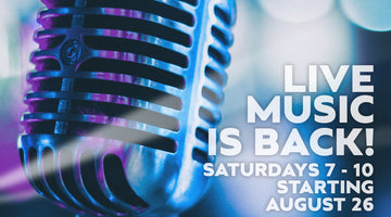 LIVE. MUSIC. IS. BACK.