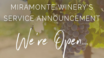 Service Announcement - We're Open ...