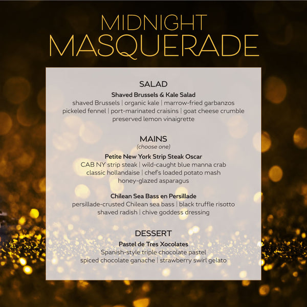 Midnight Masquerade - an NYE Event!